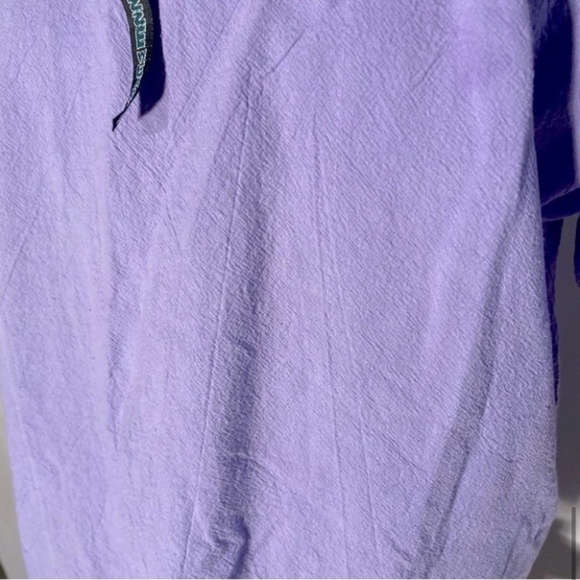 Vintage Honey-Komb EzzeWear Purple 1/4 Zip Top S - Picture 11 of 15